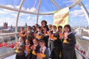 Up in the London Eye with the Horrid Henry £1 book